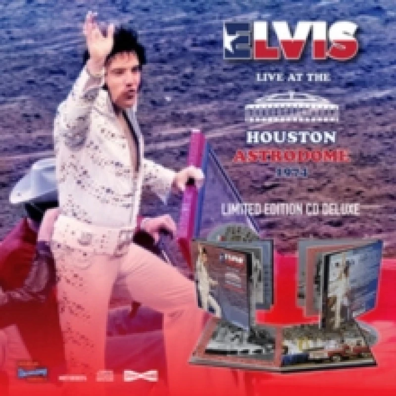 Image of Live at the Houston Astrodome 1974 CD / Album Digibook
