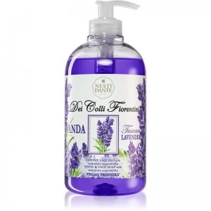 image of Nesti Dante Dei Colli Fiorentini Lavender Relaxing Hand Soap With Pump 500ml