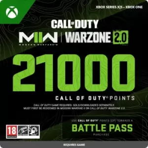 image of 21000 CALL OF DUTY POINTS