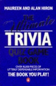 Image of The Ultimate Trivia Game Book by Maureen Hiron Paperback