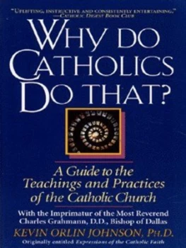 Image of Why Do Catholics Do That by Kevin Orlin Johnson Book