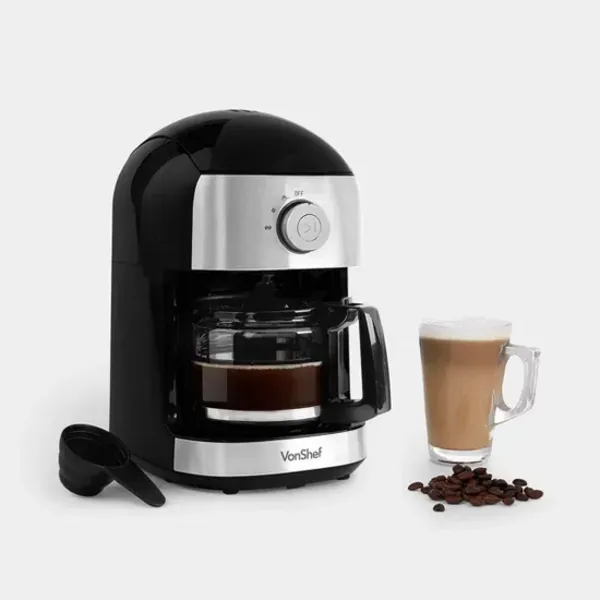 Image of VonShef 15327RG 0.5L Bean to Cup Coffee Maker