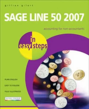 Image of Sage Line 50 2007 in Easy Steps by Gillian Gilert Book