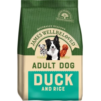 James Wellbeloved Adult Duck and Rice Dog Food 15kg