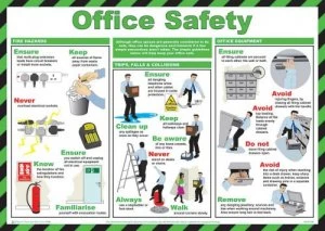 Image of Safety Poster - Office Safety