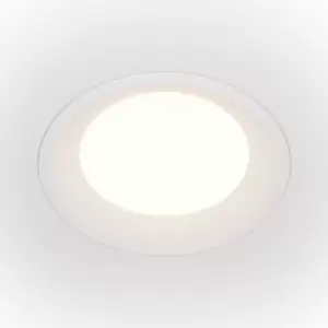 image of Maytoni Okno Recessed Downlight White, 17.5cm, 3000K