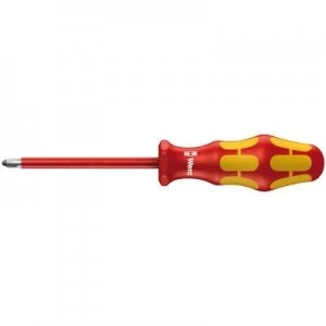 Image of Wera 165 i VDE Pillips screwdriver PZ 2 Blade length 100 mm DIN ISO 8764-PZ, DIN EN 60900