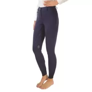 image of HY Equestrian Equestrian Derby Ladies Breeches - Blue