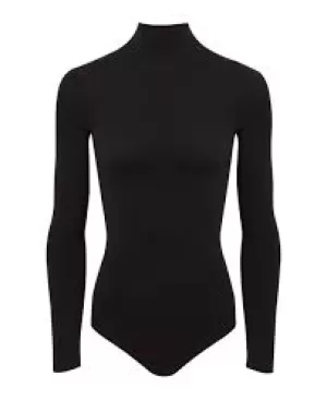 image of Commando Ballet Mockneck Sleeveless Thong Bodysuit