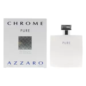 image of Azzaro Chrome Pure Aftershave Lotion 100ml