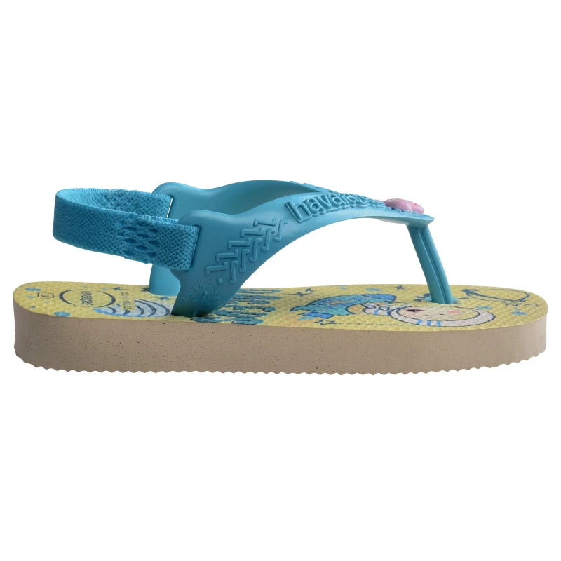 Image of Havaianas Unisex Kids Peppa Pig Beige Flip Flops Beige unisex 5C