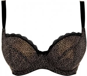 Freya Summer haze underwire balcony bra Black