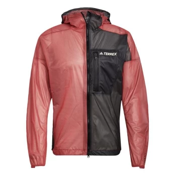 Image of adidas Terrex Agravic 2.5-Layer Rain Jacket Mens - Altered Amber