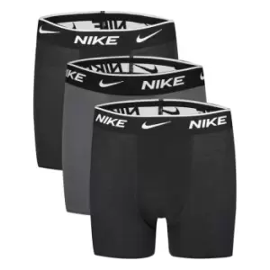 Image of Nike Cotton Boxer Brief 3 Pack Boys - Grey