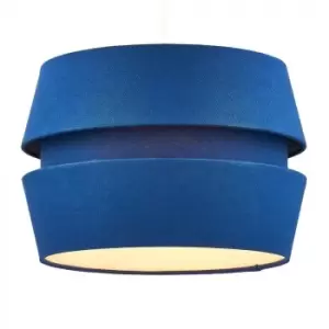Image of Bhs Three Layer Linen Easyfit Shade Navy