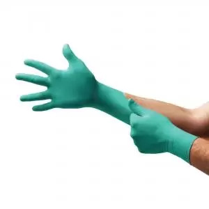 Image of Ansell Touch N Tuff 92-500 Glove Green Size 07 Small