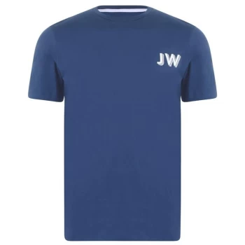 image of Jack Wills Westmore Logo T-Shirt - Indigo