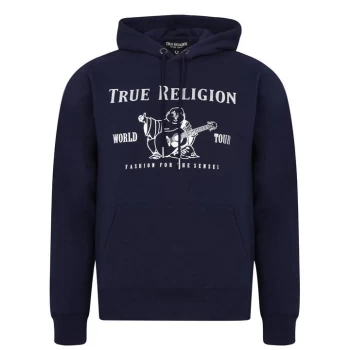 image of True Religion Buddha Hoodie - Blue