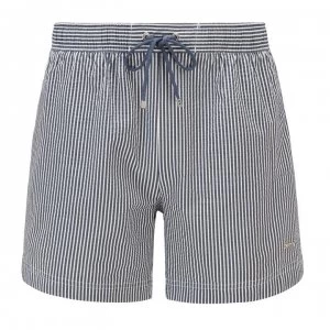 image of Hugo Boss Velvet Fish Swim Shorts Grey/White Size L Men