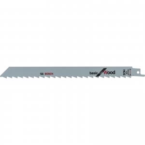 Image of Bosch S1111K Wood Cutting Reciprocating Saw Blades Pack of 5