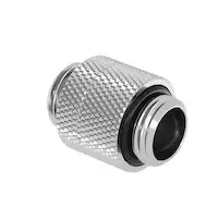 Image of Barrow 14mm Male To Male Extender Rotary Fitting - Silver