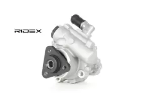 Image of RIDEX Power Steering Pump AUDI 12H0030 4F0145155P Steering Pump,EHPS,EHPS Pump,Hydraulic Pump, steering system