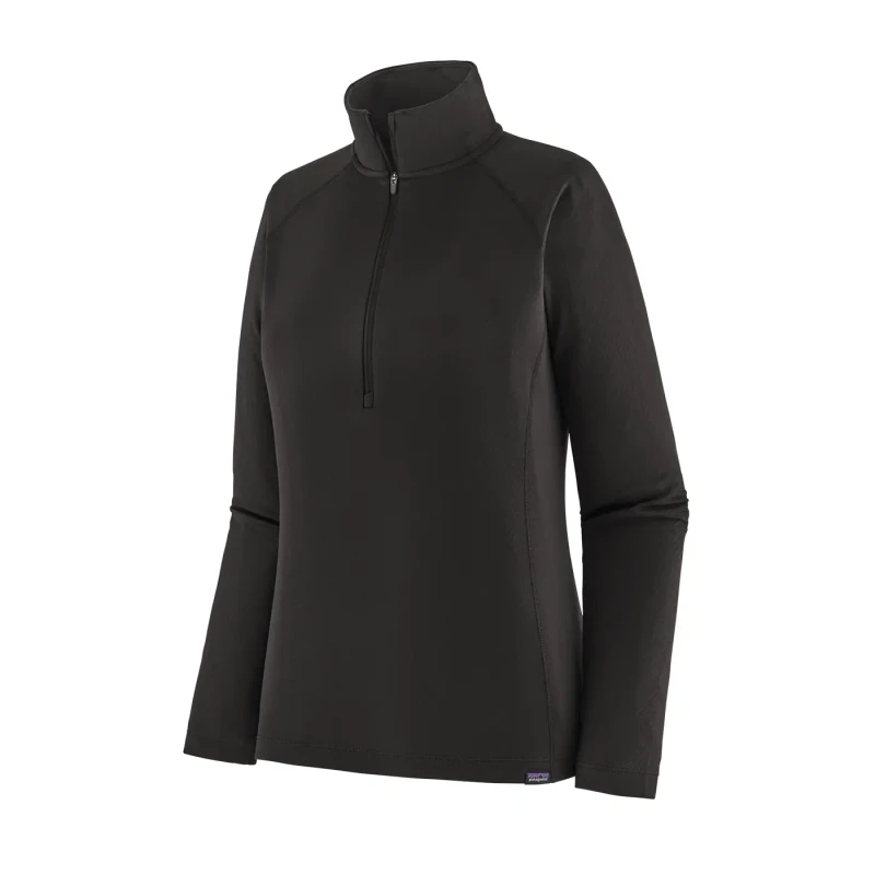 Image of Woman sweater Patagonia MW Zip Neck Noir Female XL