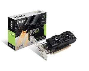 Image of MSI GeForce GTX1050 2GB GDDR5 Graphics Card