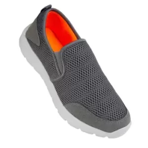 Image of Dek Mens Casual Shoes (10 UK) (Grey/Orange)
