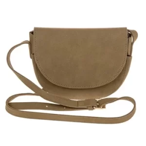 image of Cross Body Saddle Bag Olive