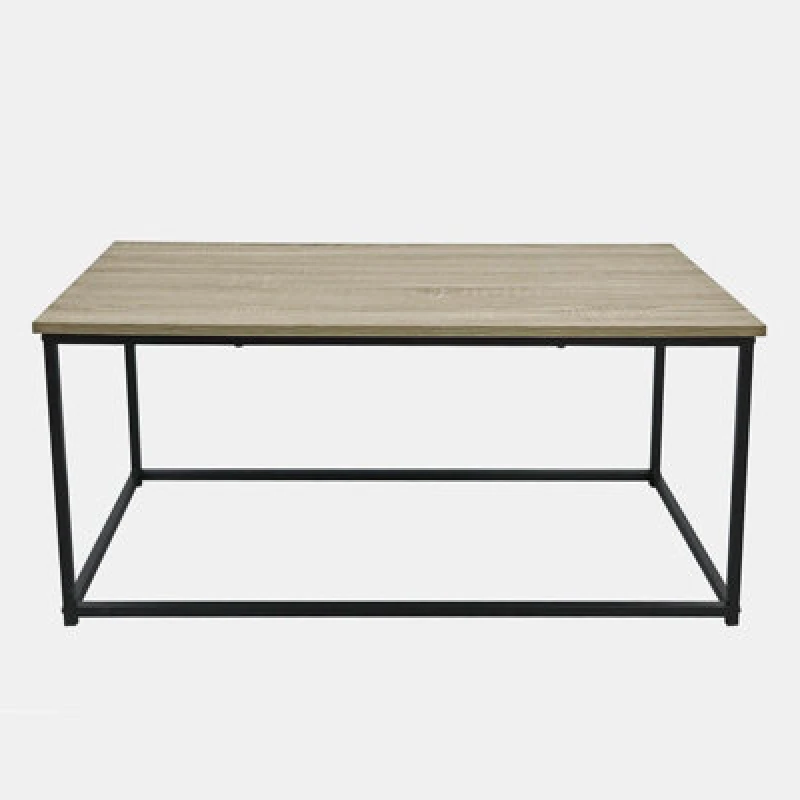 Image of OHS OHS Coffee Table Marble Bedside End Living Room Metal Frame Home Decor in Natural Natural One Size Unisex 5027434215386