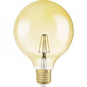 Image of OSRAM LED (monochrome) EEC A+ (A++ - E) E27 Globe 6.5 W = 51 W Warm white (Ø x L) 125mm x 173mm