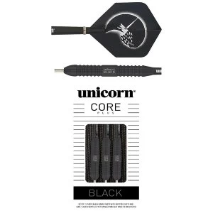 Image of Unicorn Core Plus Win Black Brass Darts 22g