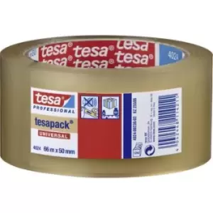 image of tesa UNIVERSAL 04024-00236-04 Packaging tape tesapack 4024 Transparent (L x W) 66 m x 50 mm