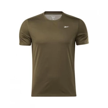 image of Reebok Boys Workout Ready Speedwick T-Shirt - Army Green