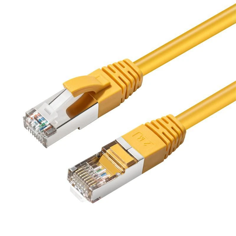 Image of Microconnect SSTP60025Y networking cable Yellow 0.25 m Cat6 S/FTP (S-S