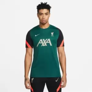 Image of Nike Liverpool Strike Training Top 2021 2022 Mens - Blue