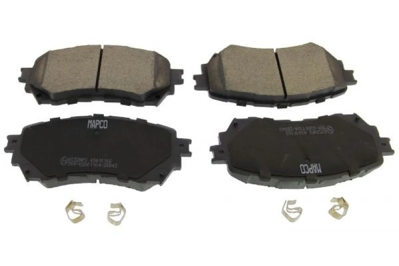 Image of Brake pad set MAPCO 6052HPS