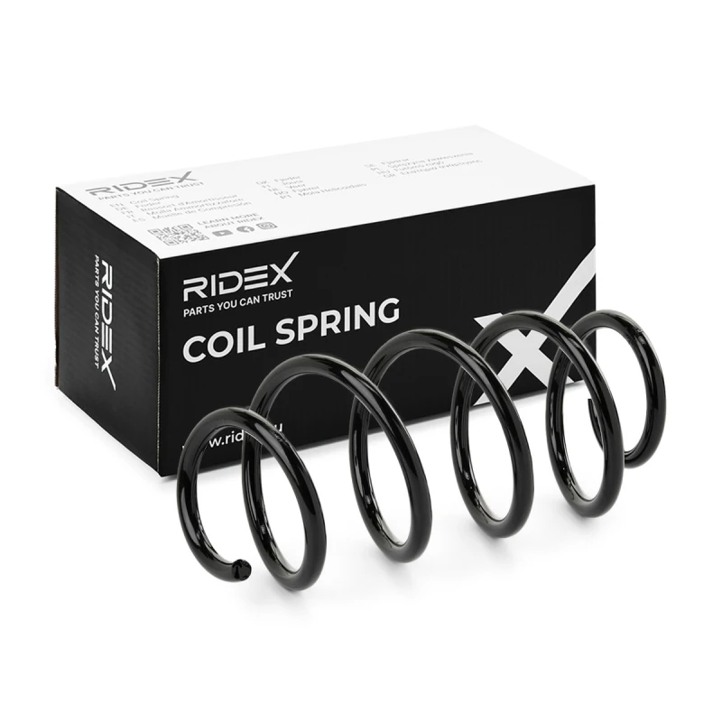 Image of Coil spring RIDEX 188C1615