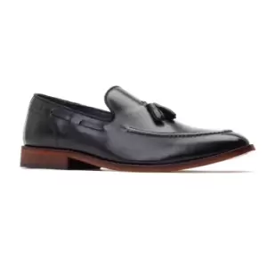 Image of Base London Mens Satire Slip On Leather Shoes UK Size 10 (EU 44)