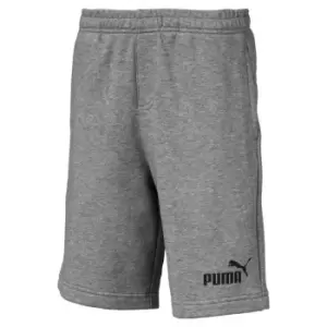 Puma No 1 Fleece Shorts Junior Boys - Grey