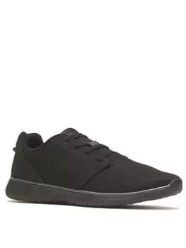 Image of Hush Puppies Good Lace Up Shoe - Navy , Black, Size 9, Men