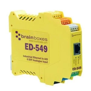 image of Brainboxes ED-549 gateway/controller 10 100 Mbit/s