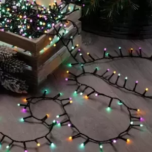 image of Festive 8.9m Indoor & Outdoor Christmas Tree Fairy Lights 360 Aurora LEDs