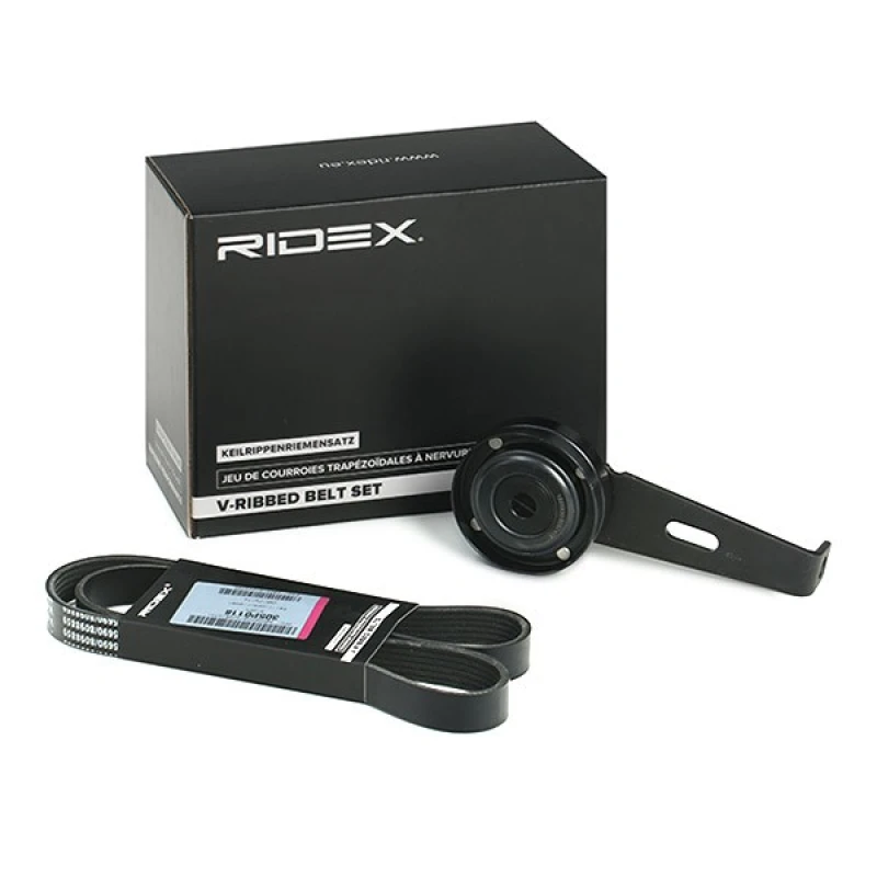 Image of RIDEX 542R1048 V-ribbed belt set V-Ribbed Belt Set (542)