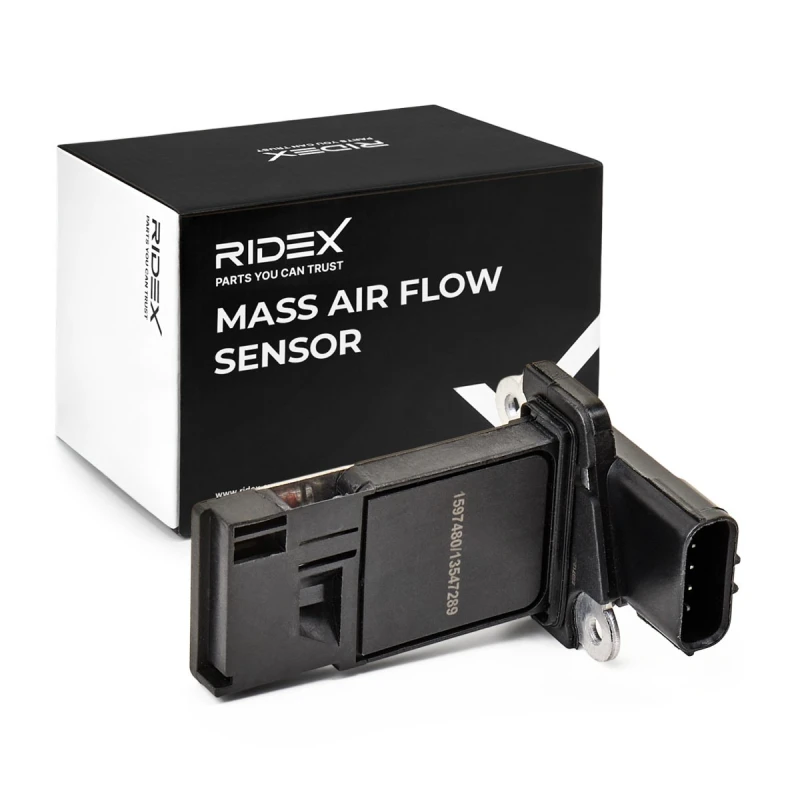 Image of Mass air flow sensor RIDEX 3926A0307