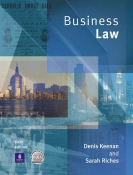 Image of Business Law by Denis Keenan Book