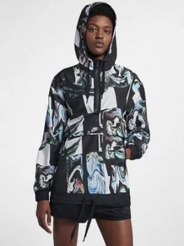 Image of Nike Sportswear Marble Jacket Black Size L Women