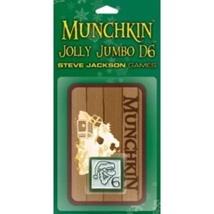 image of Munchkin Jolly Jumbo d6 Green