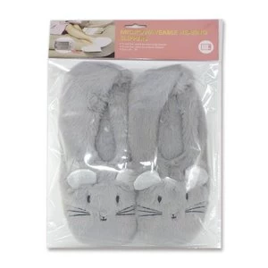 image of Mouse Heat Pack Toesties Warmer Slippers (One Size)